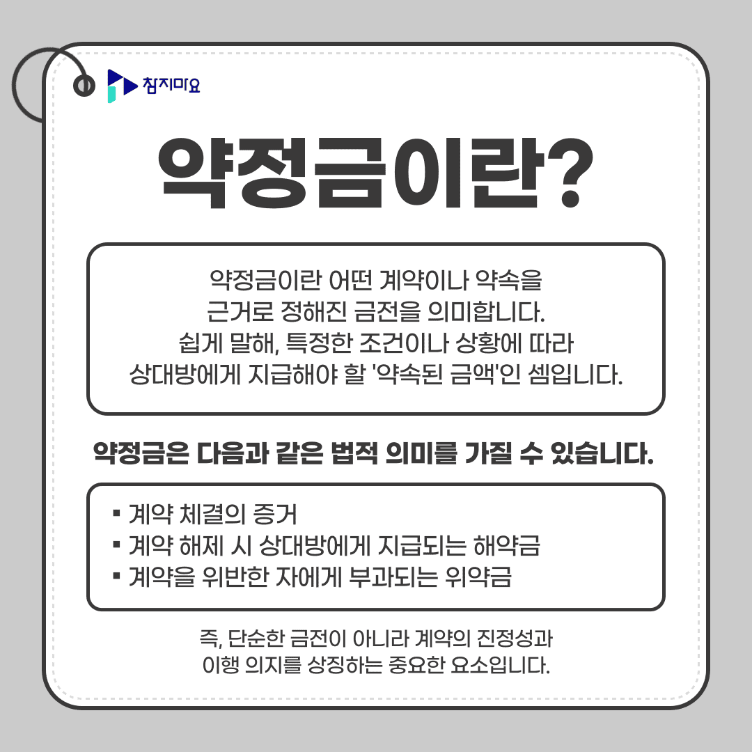 약정금