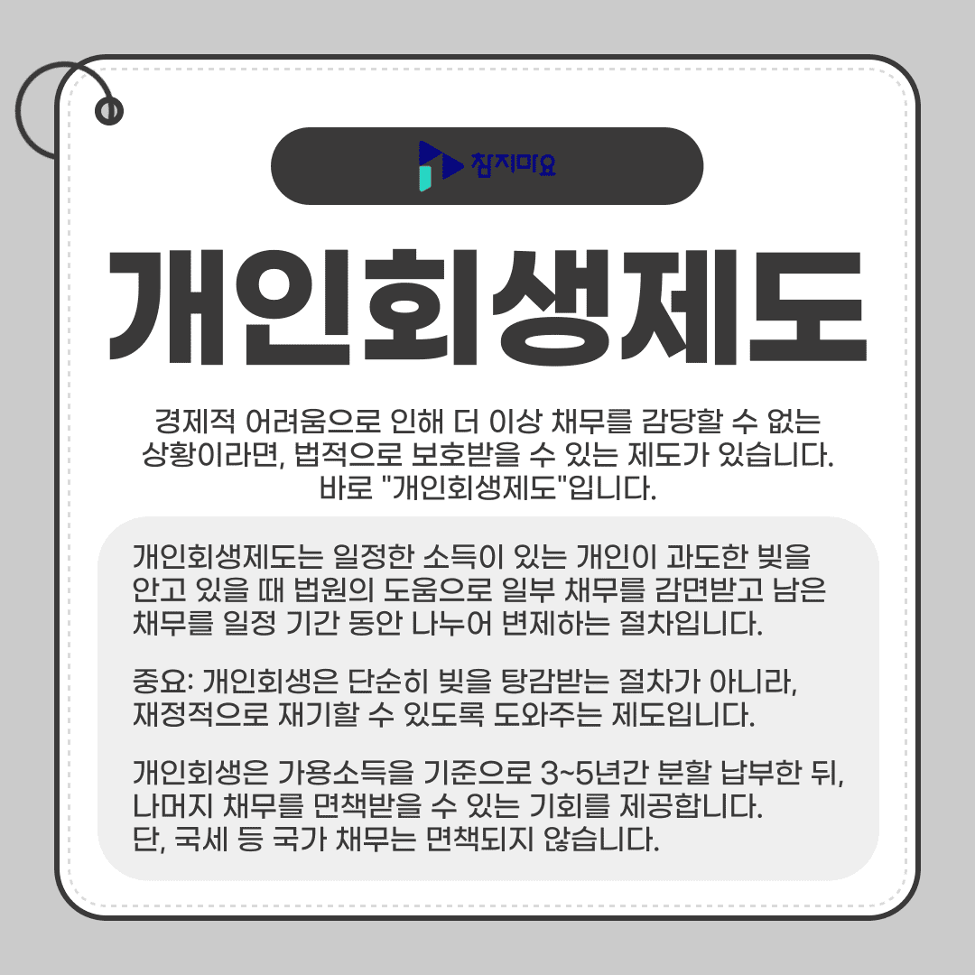 개인회생이란