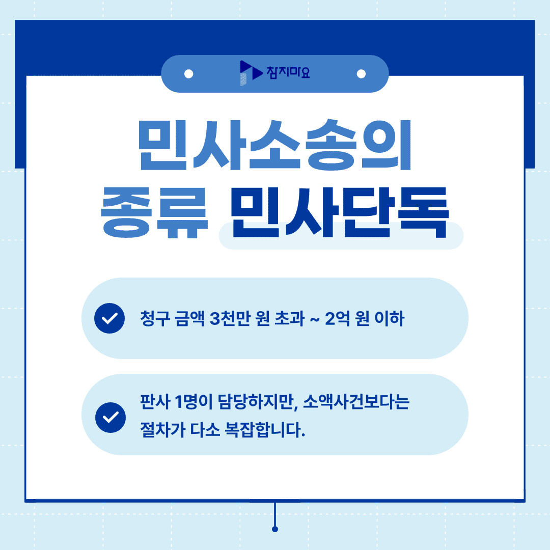 민사단독