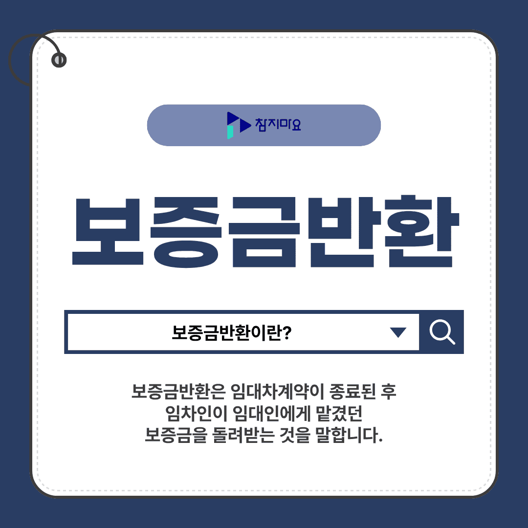 보증금반환