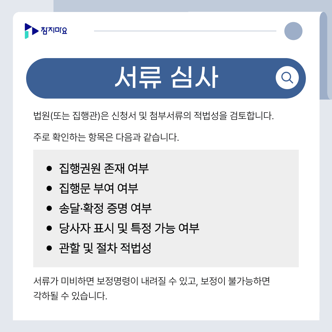 서류 심사