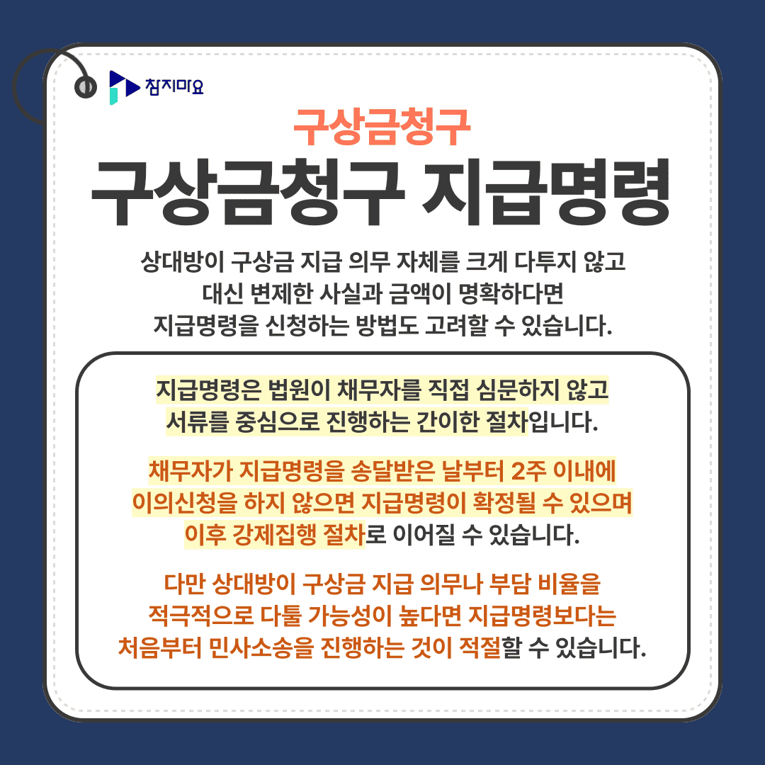 지급명령