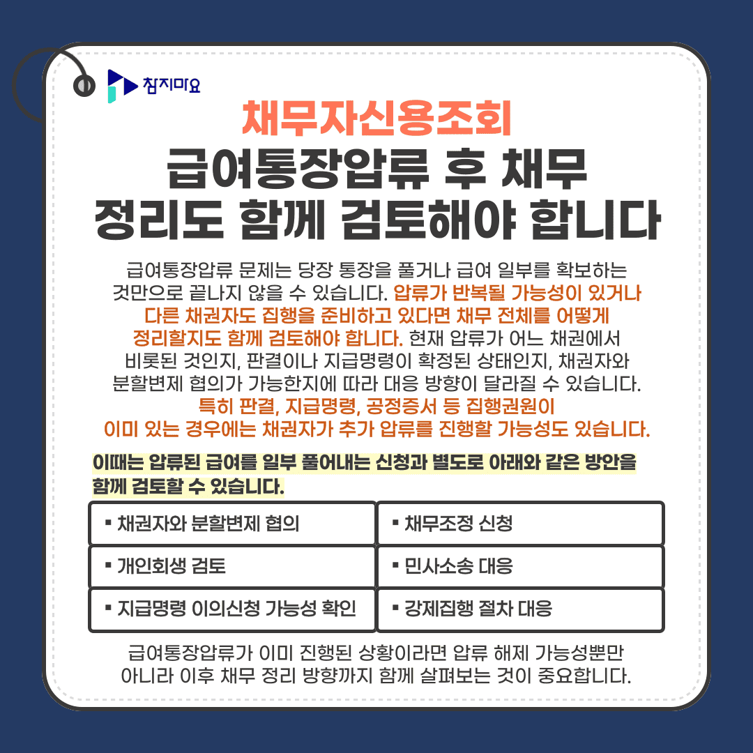 채무정리