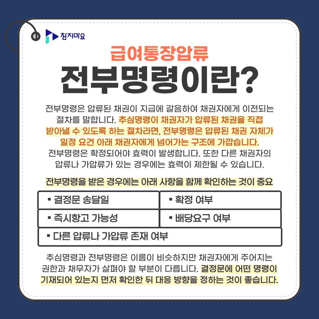 전부명령