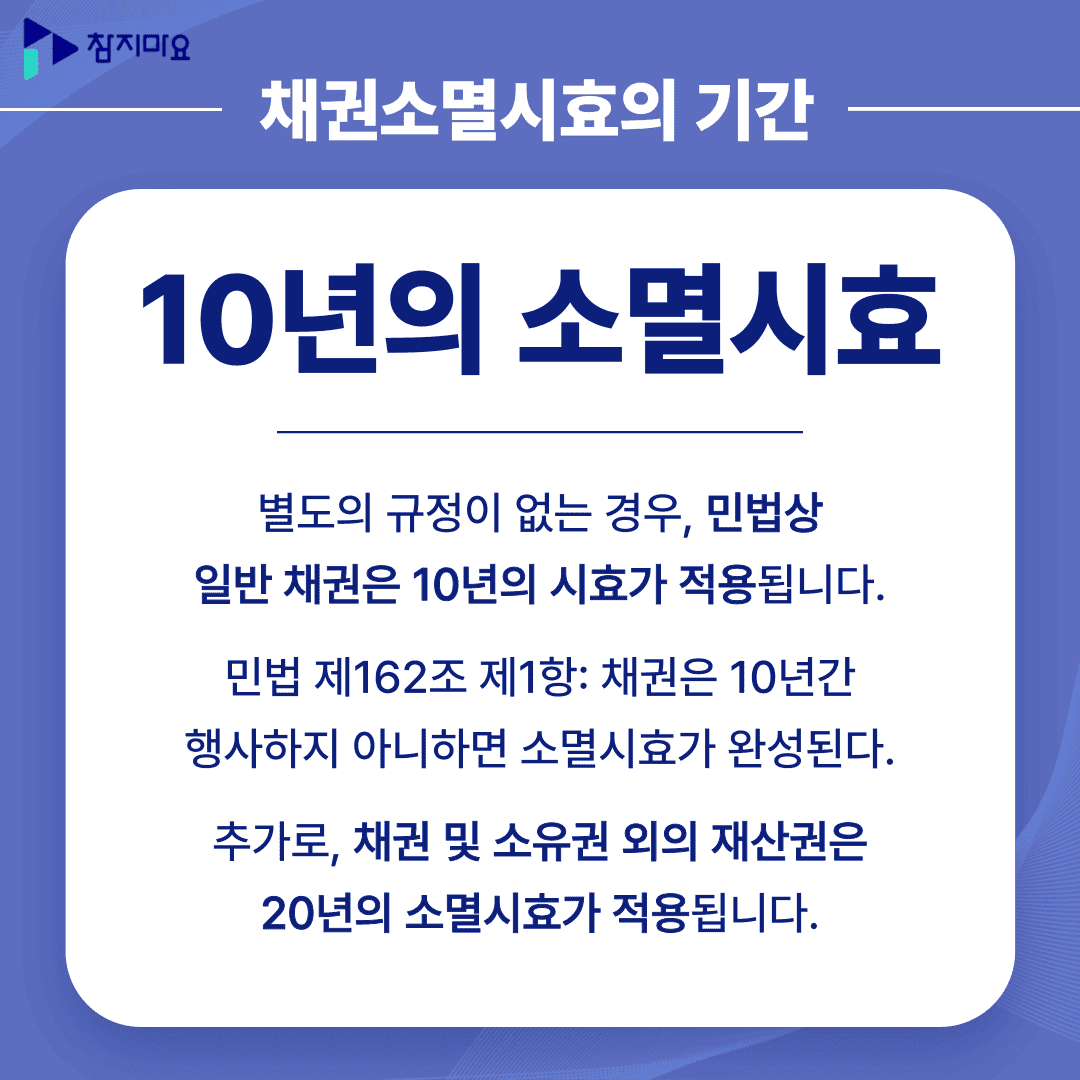 10년 소멸시효