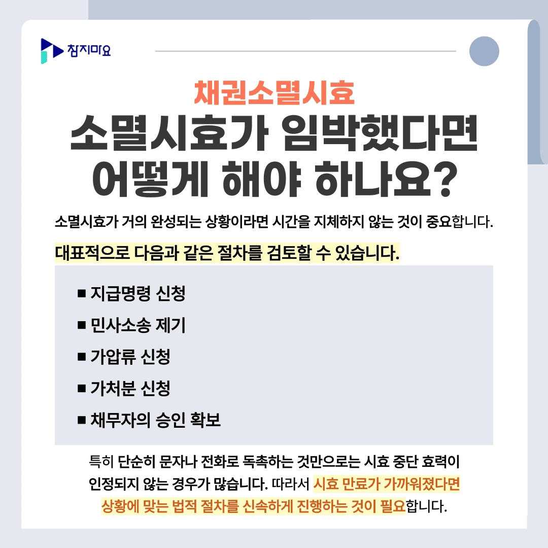 시효임박