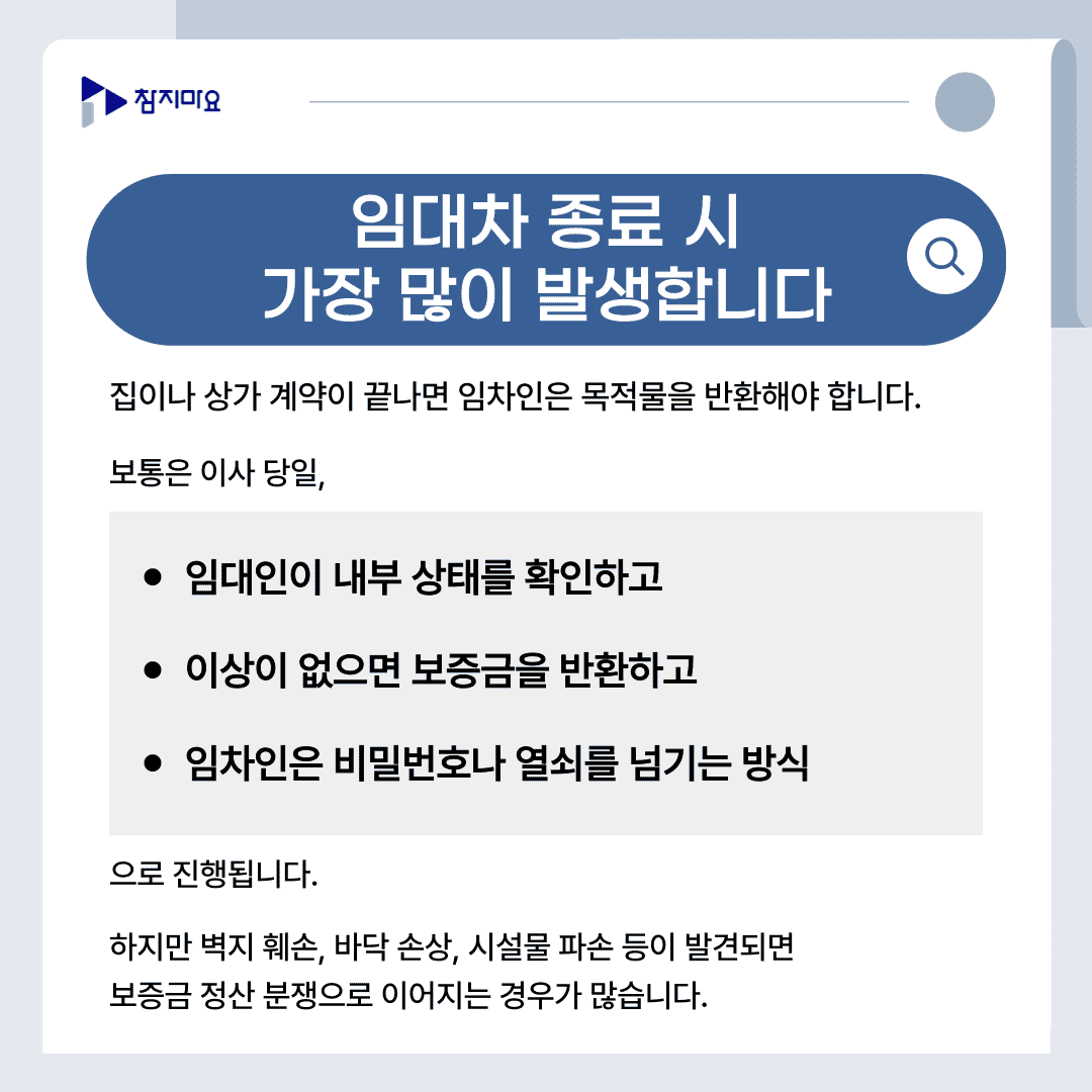 임대차 원상회복
